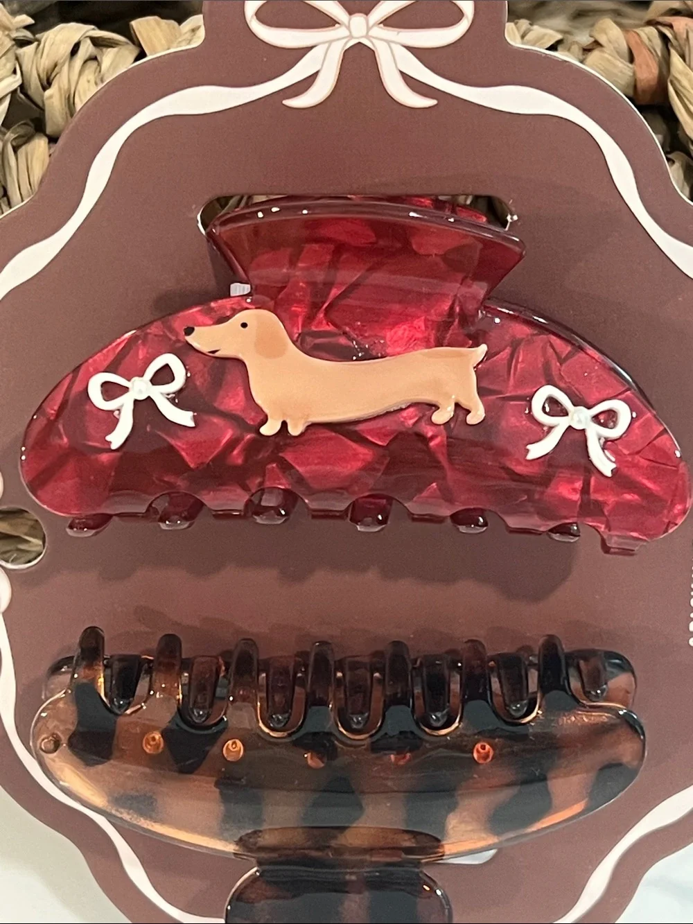 🐾 2 Pack Hair Clip Set.🐾🐾